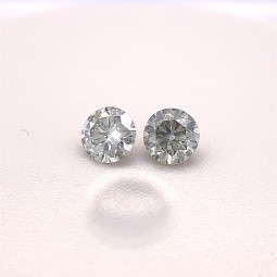 0.55-Carat BR Diamond Pair