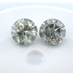 5.00-Carat BR Diamond Pair