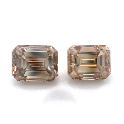 2.12-Carat EM Diamond Pair