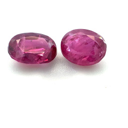 2.58-CT OV Ruby Matched Pair