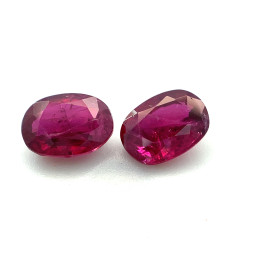 2.83-CT OV Ruby Matched Pair